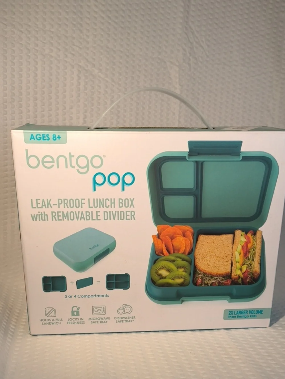 Bentgo Pop Leak-Proof Lunch Box With Removeable Divider